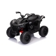 Quad ATV na akumulator dla dzieci Fast Wheel Czarny XMX-652